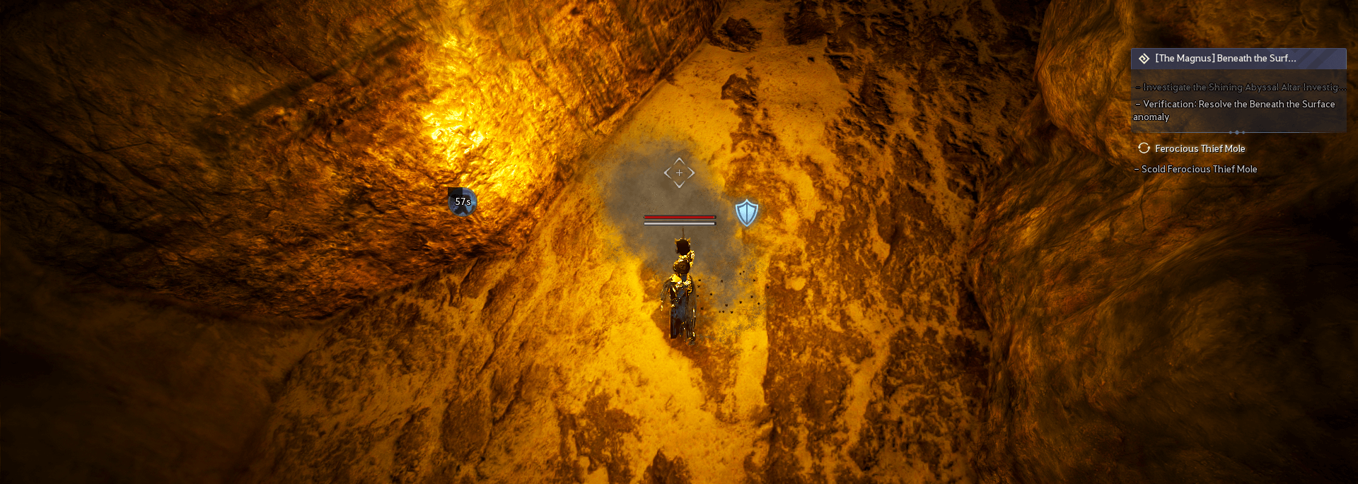 Black Desert Beneath the Surface Mole