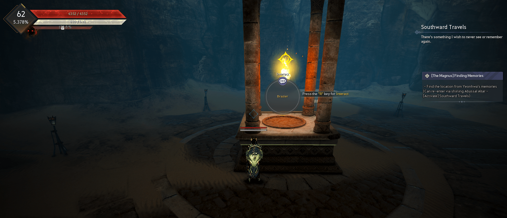Black Desert Magnus Southward Travels Lit Flame