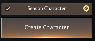 Black Desert Creating a Season Character