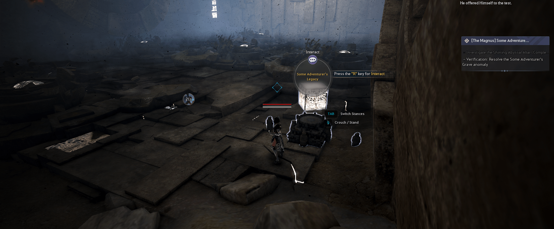 Black Desert Some Adventurer's Grave Start