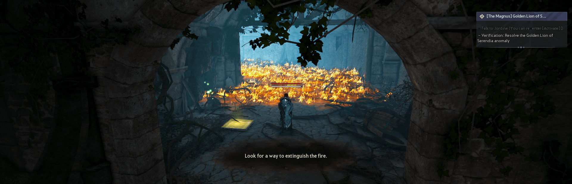 Black Desert Golden Lion of Serendia Fire