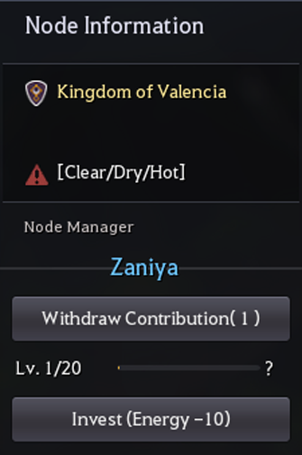 Black Desert New Player Guide Invest Energy