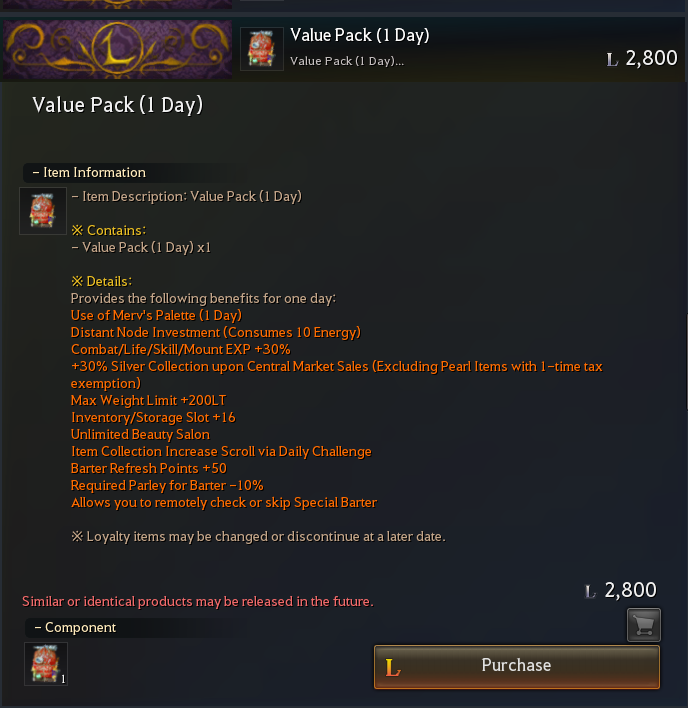 Black Desert New Player Guide Free Value Pack