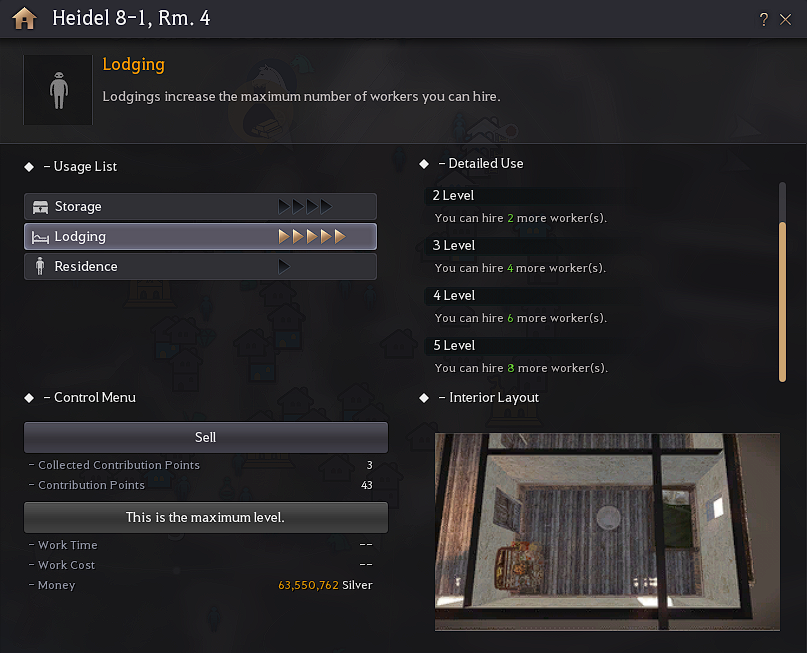 Black Desert How to hire more workers